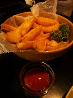 スパイシーポテトフライ＆オニオンリングフライ