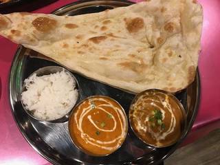 キーマカレーとポークカレーのセット