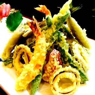 海鮮天ぷら盛り合わせ