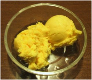 北海道かぼちゃのアイスクリーム