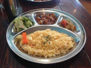 なすとチーズのカレー