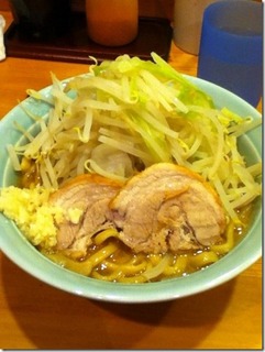 えぼし麺　野菜ニンニク増量