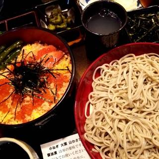 日替わり丼蕎麦セット