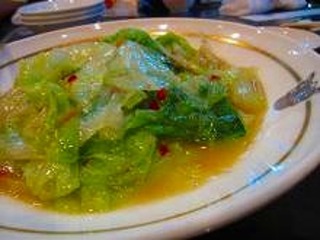 青菜のＸＯ醤炒め