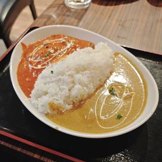 ダブルカレーライス