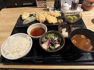 とり天定食