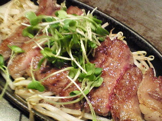 広島牛のサーロインステーキ