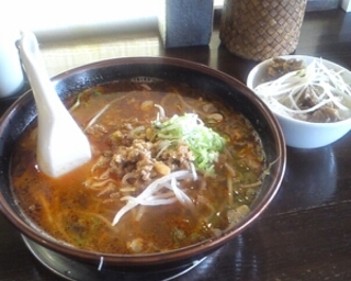 担々麺ミニチャーシュー丼セット