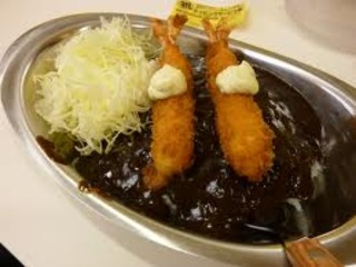 エビフライカレー