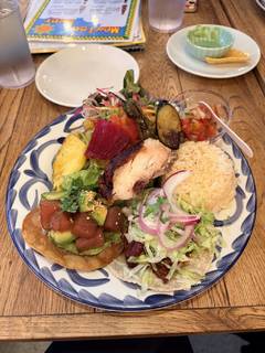 タコス２種&ロティサリーチキンプレート