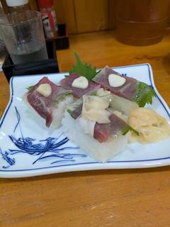 カツオのバッテラ