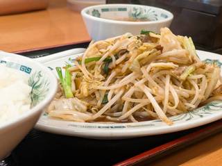野菜炒め定食