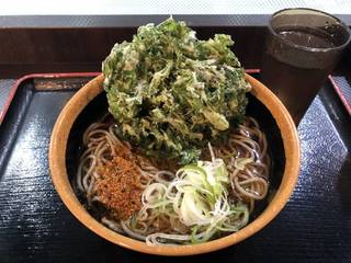 春菊天そば
