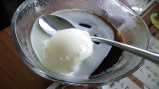 ベトナムコーヒーゼリーアイスのせ