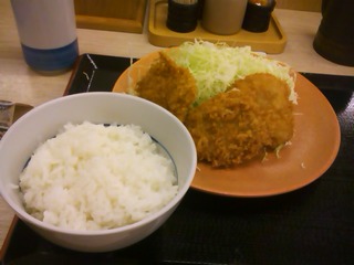 ヒレカツ定食