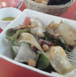 エリンギとひよこ豆のサラダ
