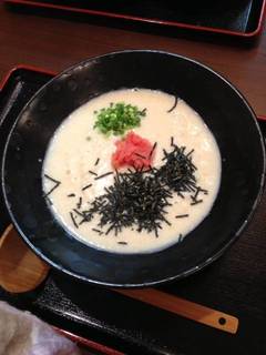 明太クリームうどん