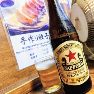 サッポロ　ラベル（中瓶）