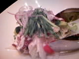 旬の白菜とローストビーフのサラダ　
