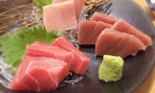 まぐろ三種盛り