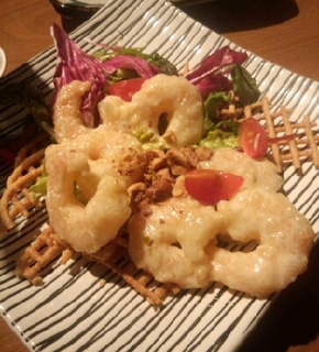 ぷりぷり海老のマヨネーズソース