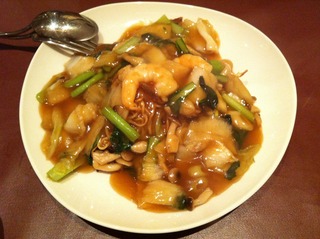 五目あんかけ焼きそば