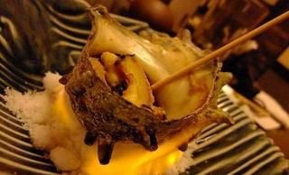 さざえのツボ焼き