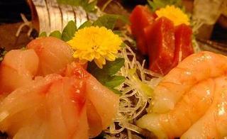 刺身の盛り合わせ