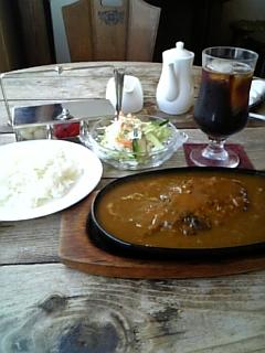 ハンバーグカレーランチ