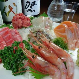 お刺身の盛り合わせ