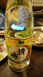 八丈焼酎　情ケ嶋（ナサケシマ）　一升瓶