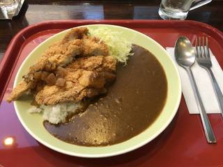 炸鶏排カレー