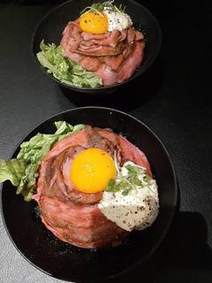 ローストビーフ丼（並）