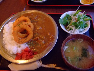 ライスカレー定食