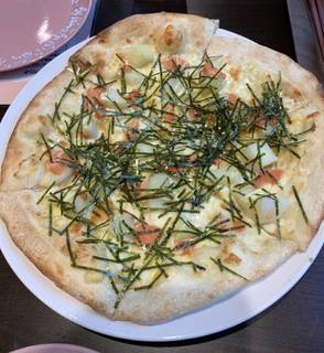 明太マヨポテトピザ