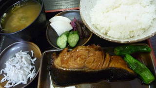 銀だら煮つけ定食