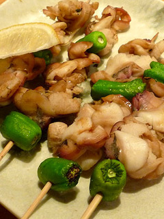 ほっき貝のヒモ焼き