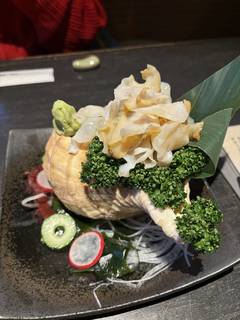 つぶ貝刺