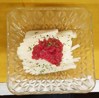 長いも短冊梅肉和え