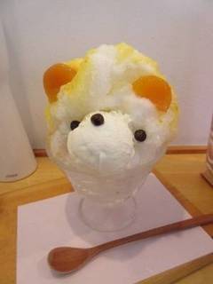 くまちゃんかき氷