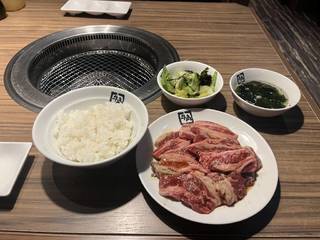 ランチカルビ定食