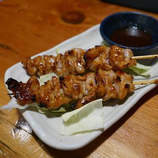 鶏はらみのスタミナ串