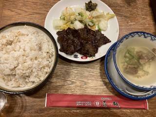 薄切り牛たん定食