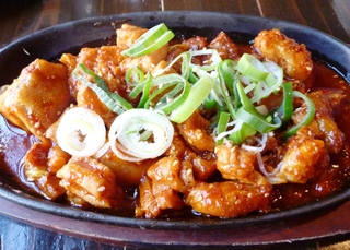 ダッカルビ野菜鉄板焼き