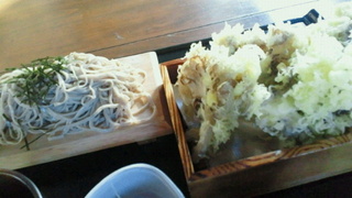 舞茸てんぷらそば