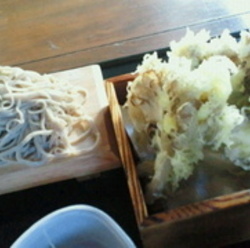 舞茸てんぷらそば