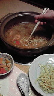 海鮮胡麻味噌ちゃんこ鍋