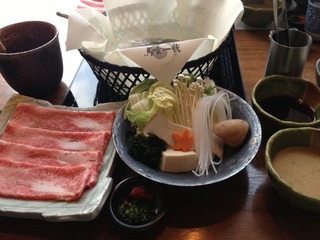 秋の飛騨牛ランチ