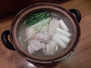 大山鶏・水炊き