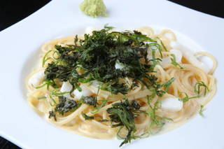 イカと明太子のパスタ